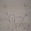 #036 Two Farm Workers 1953 15x25 $4,200.