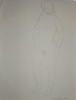 #081 Standing Female Nude 19x25 $4,400.