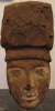 Male Coffin Mask, Bene Suif 1st Mil. B.C.E. 5.5x10x2 $4,200